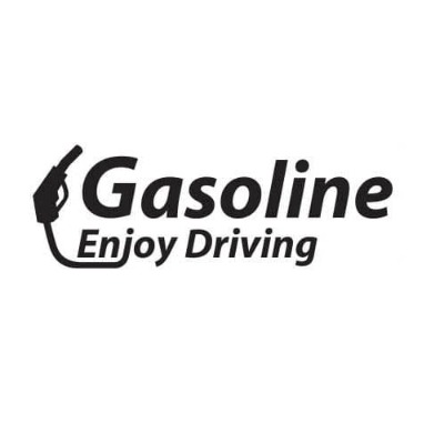 자동차 주우규 데칼스티커 GASOLINE 가솔린 (11cmX5cm)